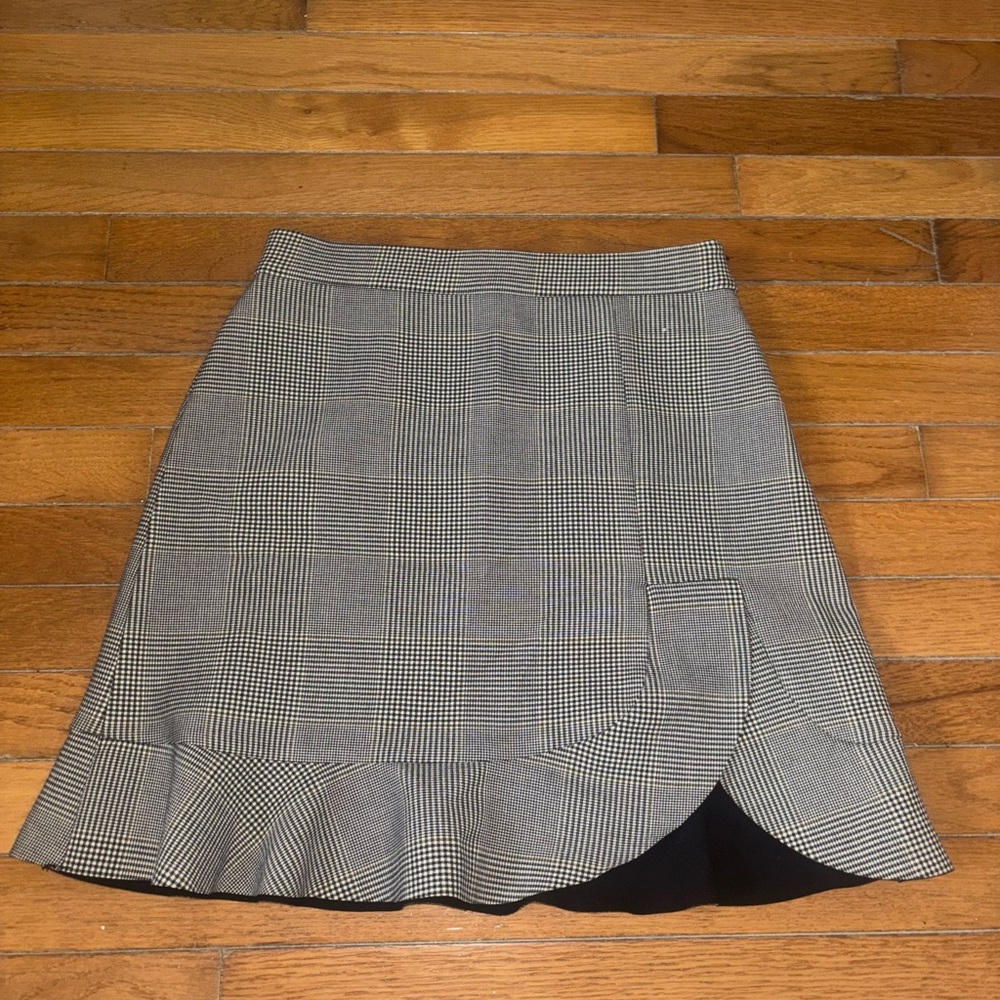 Zara Plaid Pencil Skirt